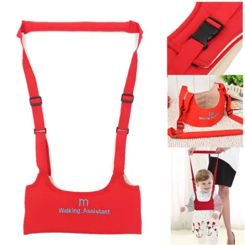 

Baby Toddler Walking Assistant Learning Walk Safety Reins Harness Leashes Walker Wings