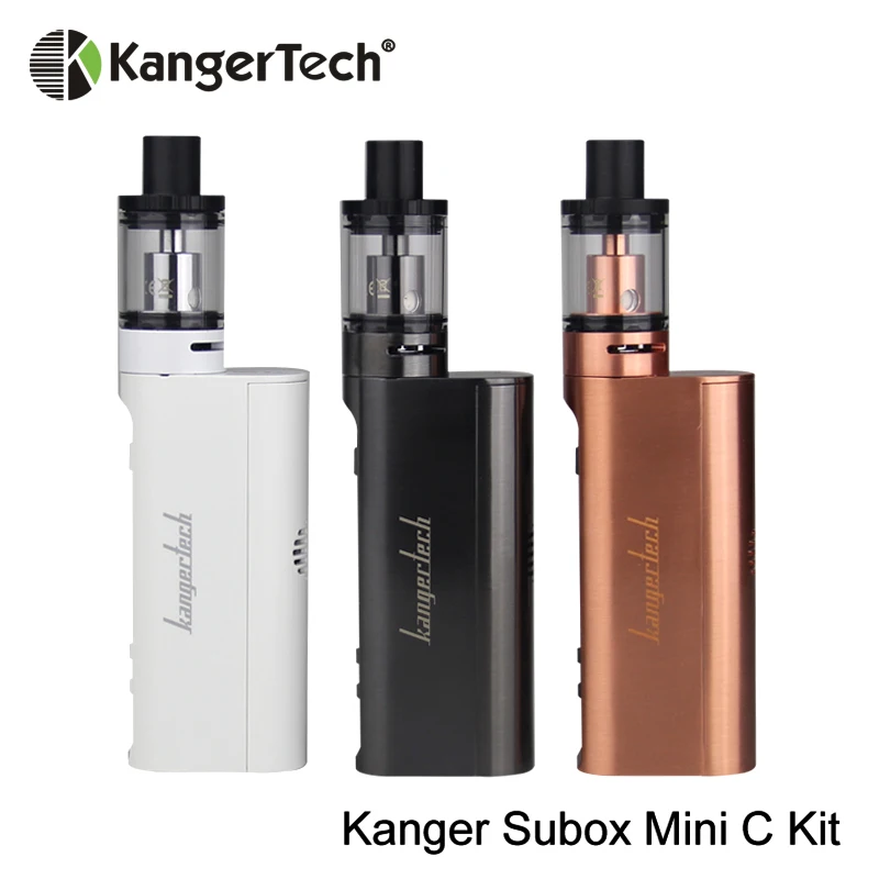 Оригинальный стартовый набор Kangertech Subox Mini C 50 Вт 0 5 Ом атомайзер Kanger Protank нить Kbox 510