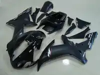 カスタムオートバイフェアリングキット用yzfr1 02 03 yzf r1 2002 2003 yzfr1 yzf1000マット&グロスブラックabsフェアリングセット+ 7ギフトYM33