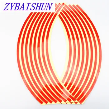 

18" Car Modeling Reflective Wheel 16 Car Tape Accessories 5 Color for Audi all series Q3 Q5 SQ5 Q7 A1 A3 S3 A4 A4L A6L A7 S6 S7
