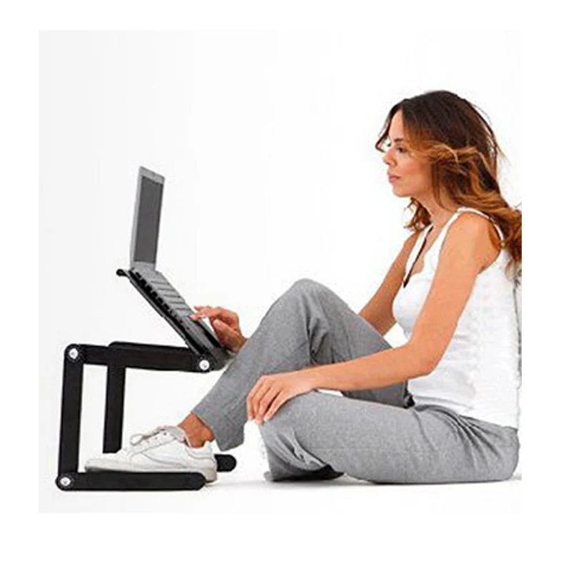 Multi Functional Ergonomic Foldable Laptop Table For Bed Stand E