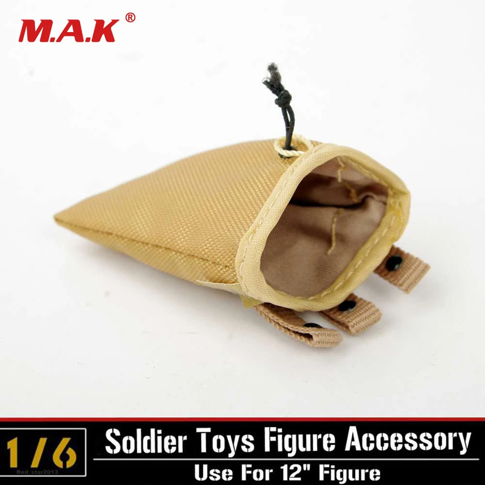 

1:6 Scale Action Figure Accessories SS081 SEALs MK46 MOD1 Gunner Recycling Bags Sand Color for 12" Action Figure Model Toys