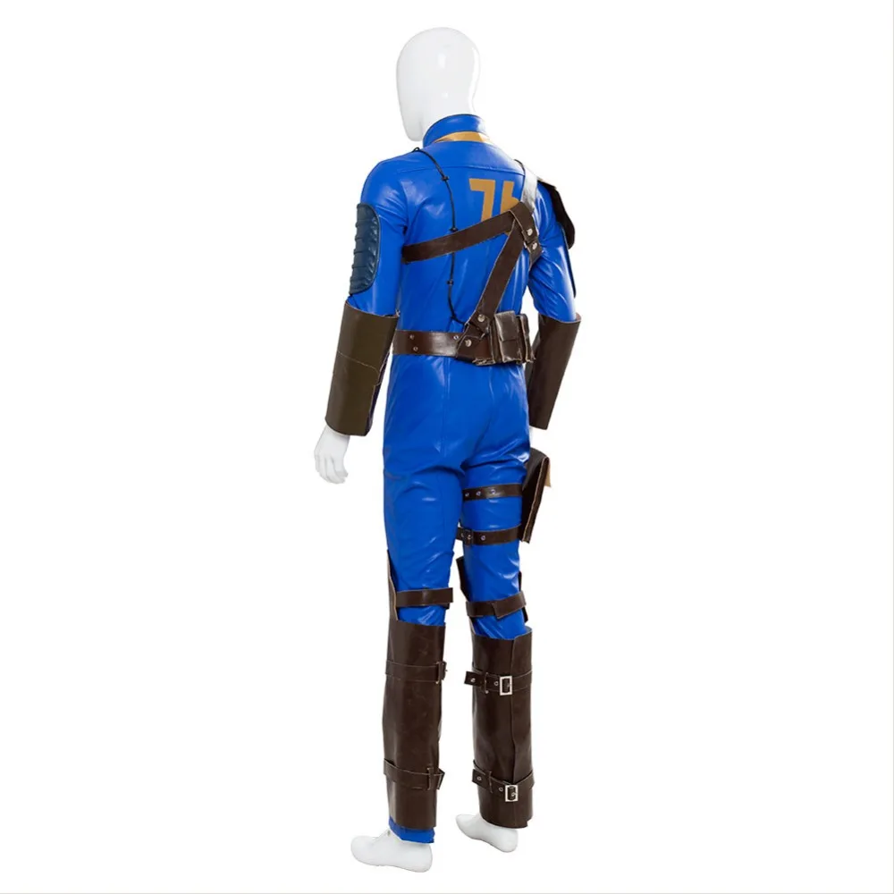 Костюм для косплея Fallout 4 комбинезон 76 Vault костюм взрослых костюмы на Хэллоуин
