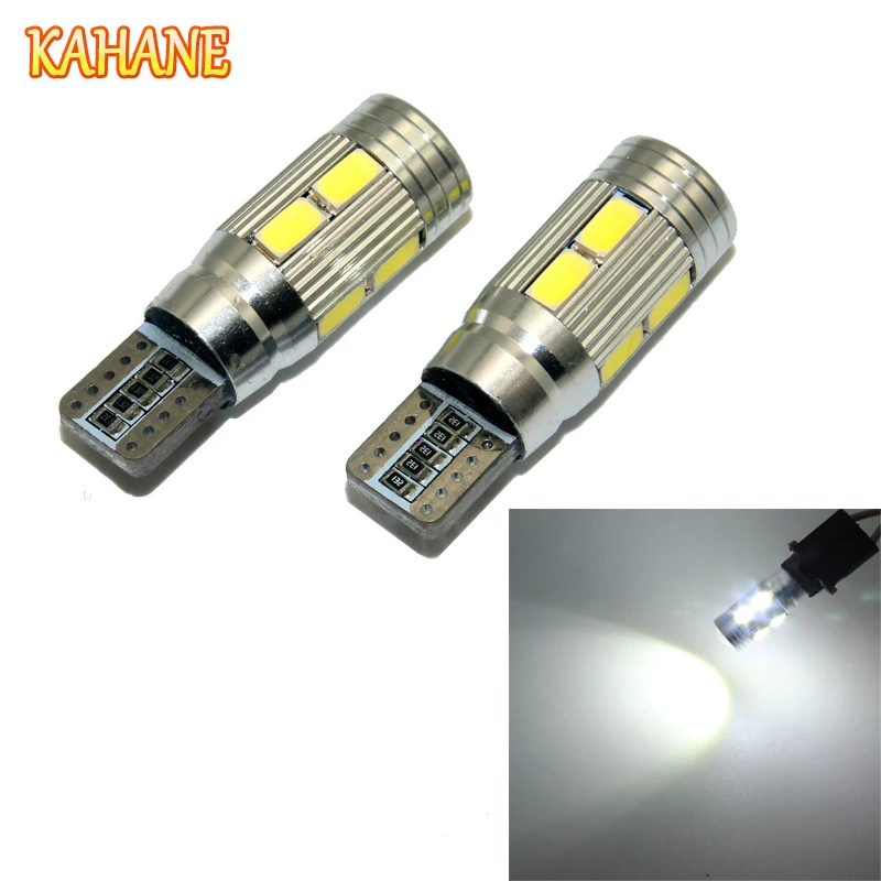 

KAHANE 2x T10 W5W LED DRL Daytime Running Light Error Free Fog Light Parking Lamp FOR Hyundai tucson solaris creta ix35 Honda