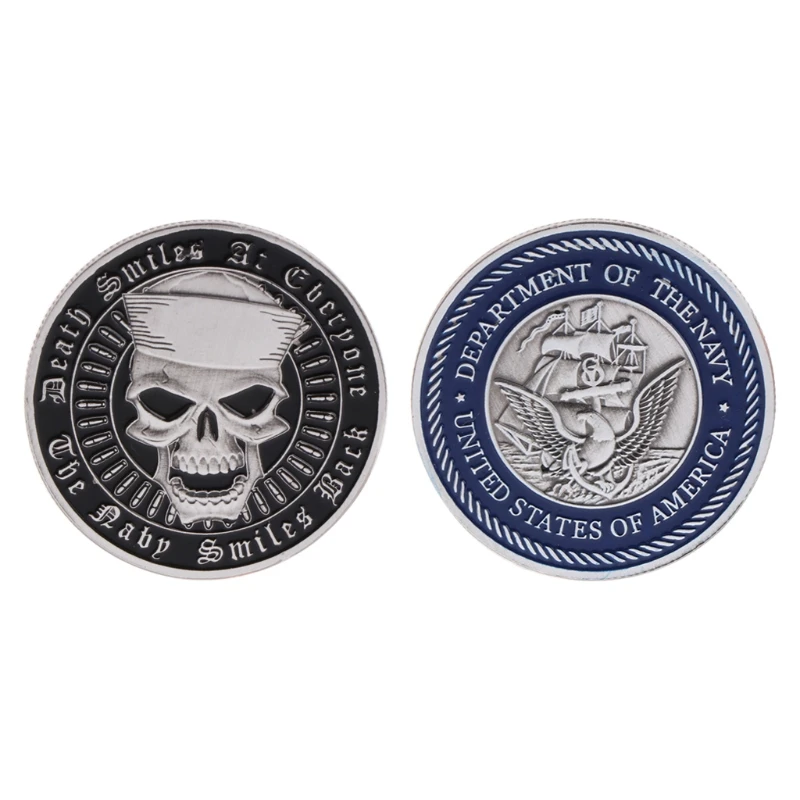 Commemorative Coin American Navy Army Collection Art Gift Bitcoin Alloy Souvenir Commemorative Coin American Navy Army Collection Art Gift Bitcoin Alloy Souvenir