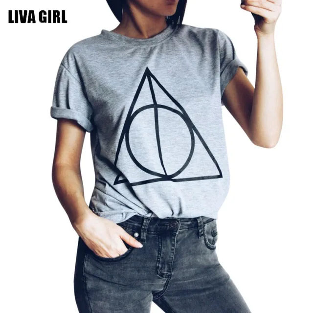 Women Short Sleeve Clothing Trendy T Shirts Print Tee Geometric Shirt Womens Black Gray Women Short Sleeve Clothing Trendy T Shirts Print Tee Geometric Shirt Womens Black Gray