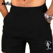 Men’s Gyms Shorts With Pockets Bodybuilding Clothing Men Golds Athlete Fitness Bermuda Weight Lifting Workout Cotton 5″ Inseam
