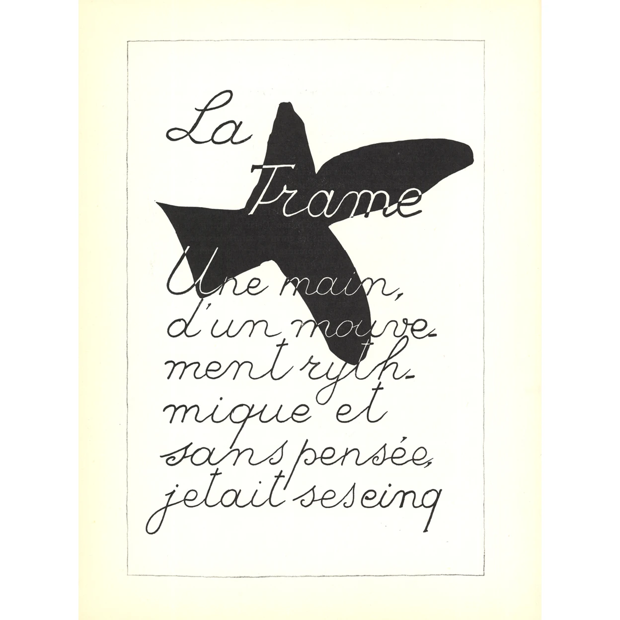 Georges Braque - La Liberte des Mers - 1960
