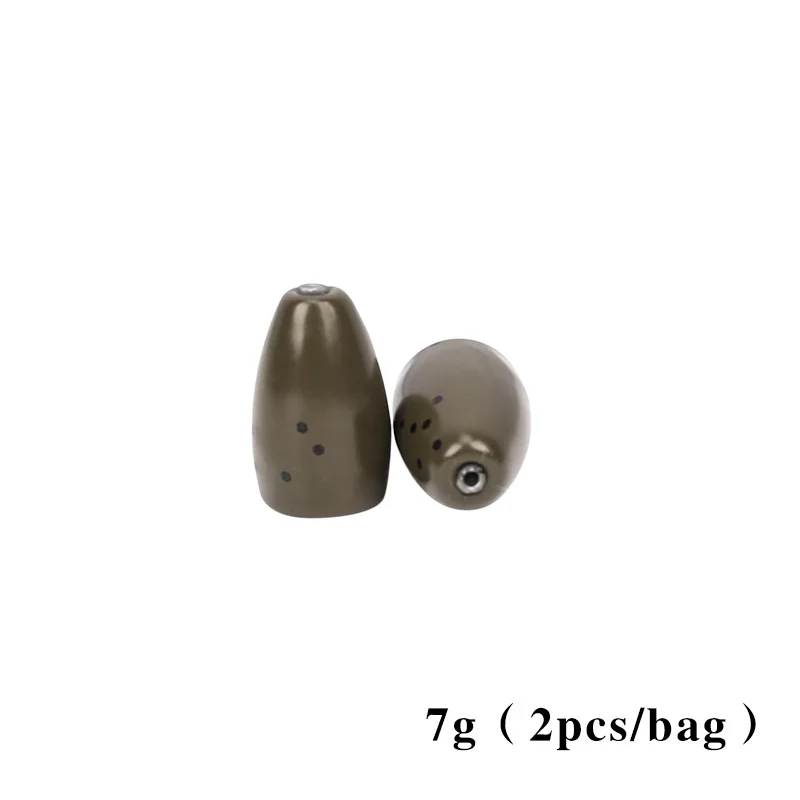 Вольфрамовые грузила TSURINOYA для рыбалки 3 5 г 7 г|fishing accessories|fishing tackletungsten sinker |