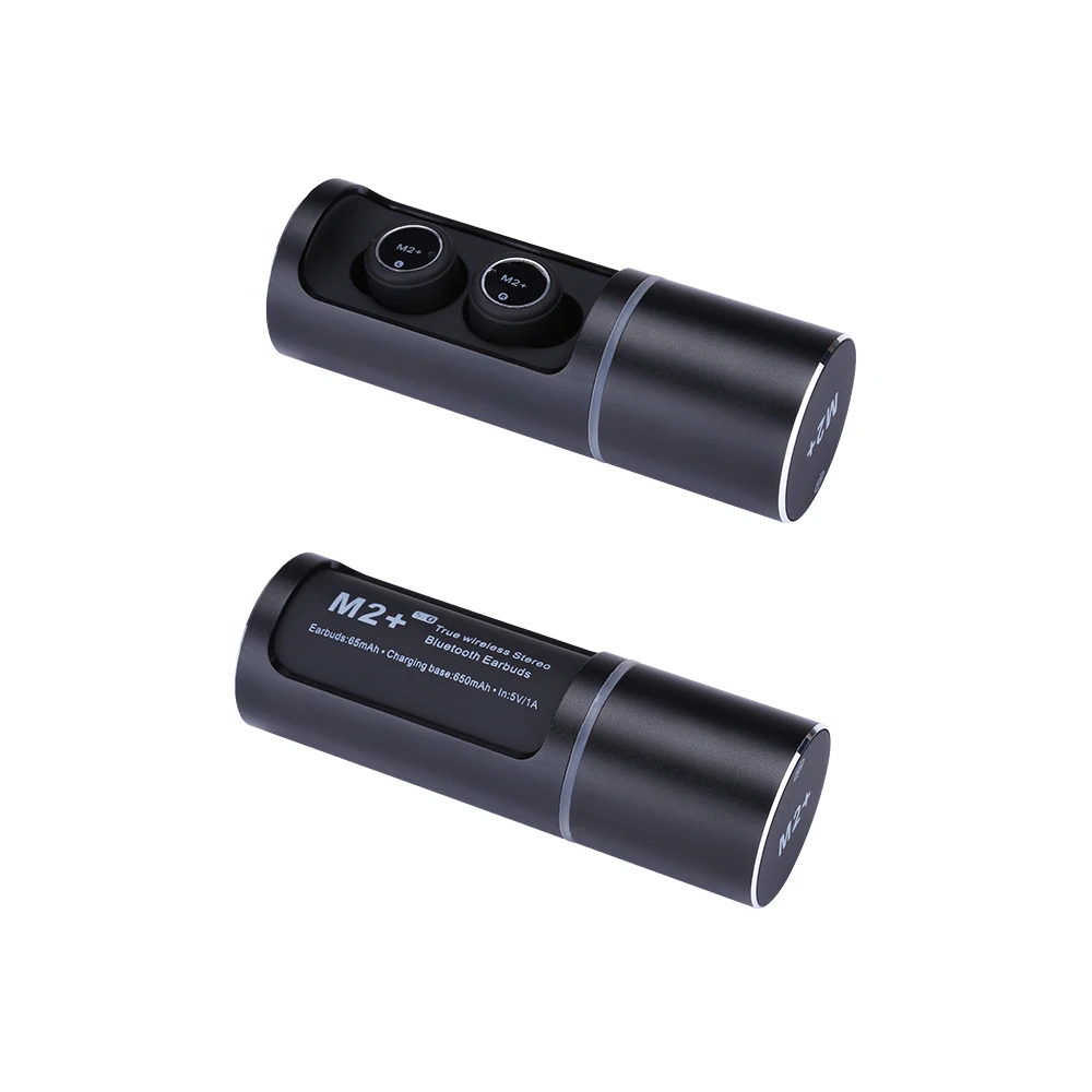 

2019 New M2+ TWS True 5.0 Bluetooth Earphone Earbuds Earpiece Mini Twins Stereo Microphone Wireless Earbuds for All Smart Phone