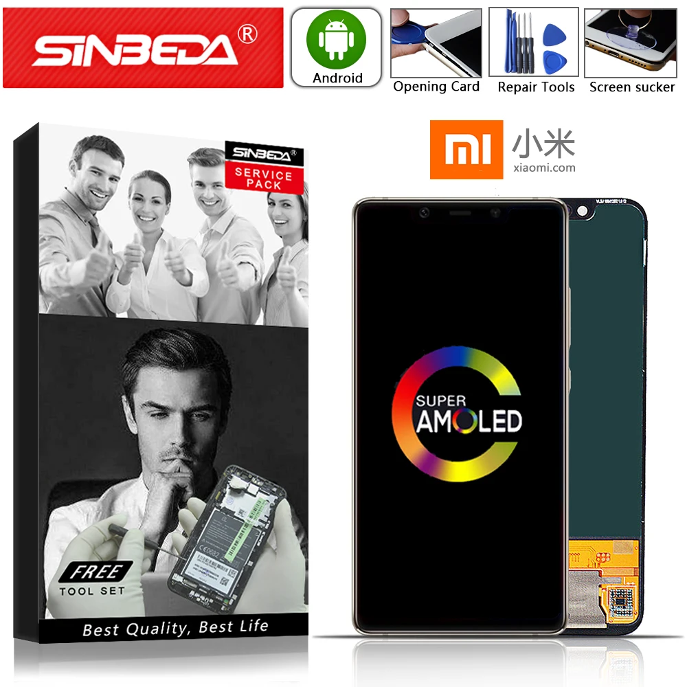 

5.88" Original AMOLED For XIAOMI Mi 8 SE LCD Display Touch Screen with Frame For XIAOMI Mi 8 SE Display Replacement For MI8 SE
