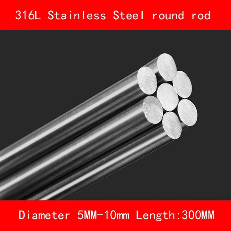 6mm x 100mm 6-16mm Aluminium Round Bar//Rod 6082 T6