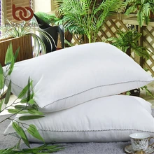 BeddingOutlet Down Alternative Filling Pillow feather velvet Bedding Pillow Fabric Cotton Washable Soft Warm Neck Heath 48x74cm