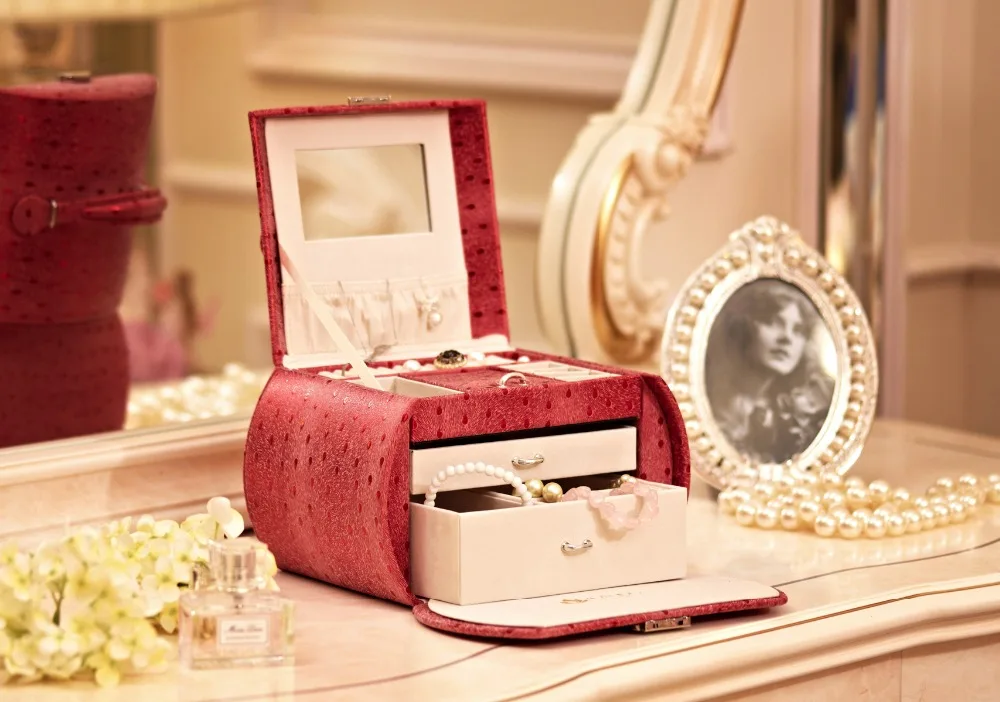 Vlando Jewelry Box From Netherlands Design Team With Mirror And