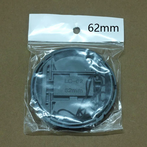 50 Pieces DSLR Camera Lens Cap 62mm for Nikon AF 70 300mm f/4 5.6G Lensin Len Caps from