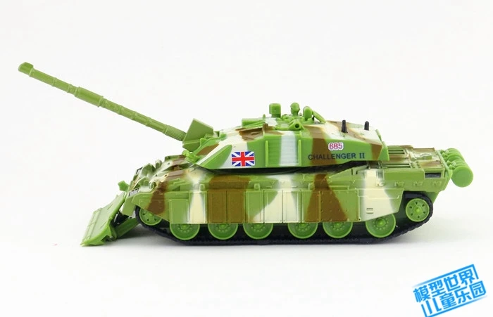Литая металлическая модель/основной боевой бронированный танк Panzer/звук и