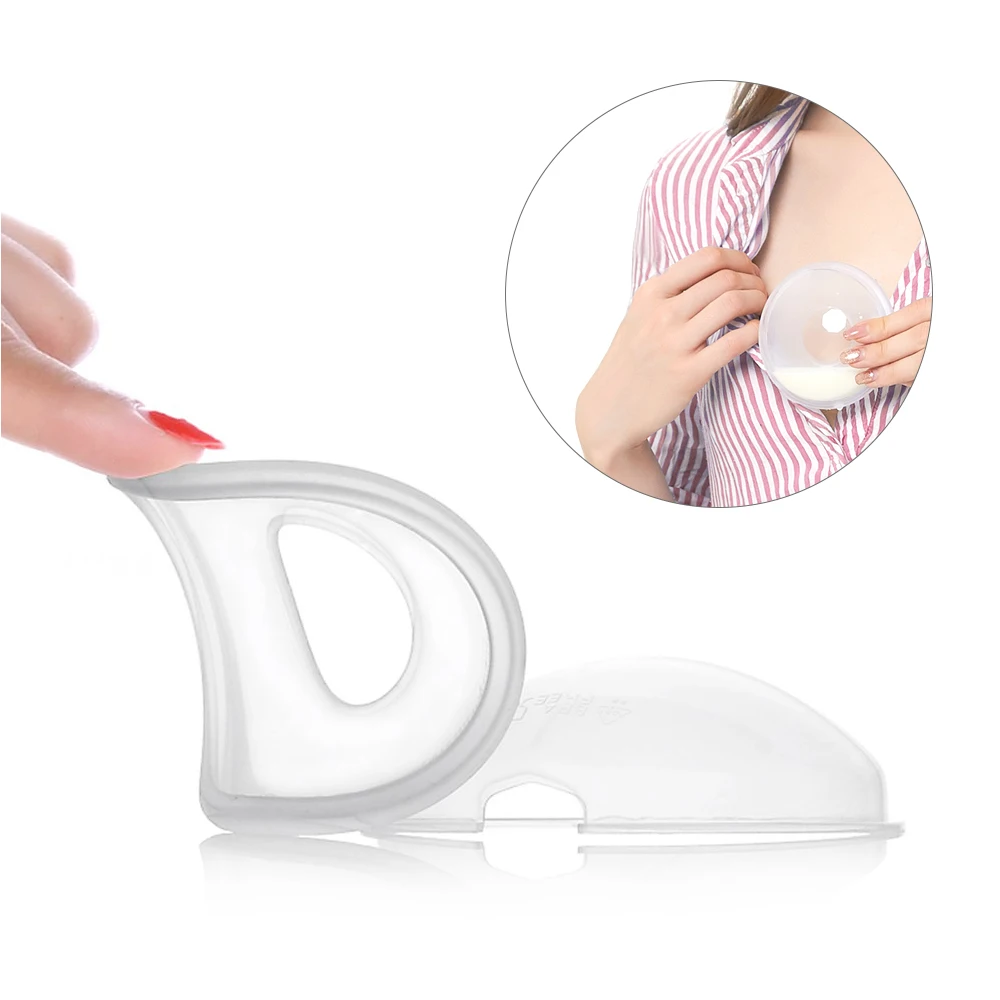 2pcs Gel Galactorrhea Collection Cover Silicone Breast Pads Breast Massage Cushion for Mummy Nipple Cover Milk Collector Box 2pcs Gel Galactorrhea Collection Cover Silicone Breast Pads Breast Massage Cushion for Mummy Nipple Cover Milk Collector Box