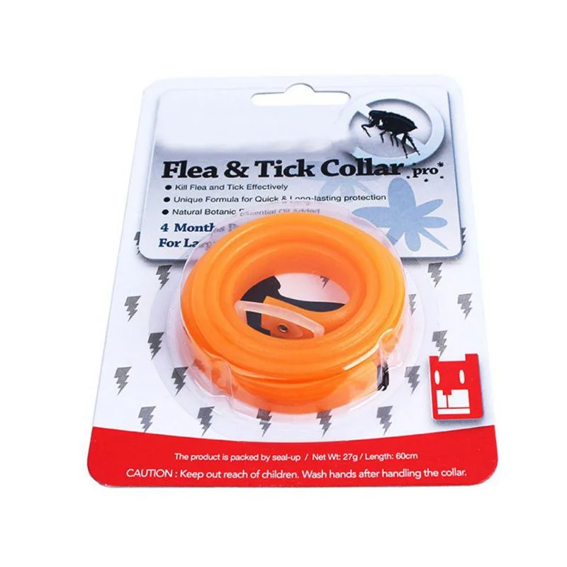 Silicon Dog Cat Flea Collar Health Anti Lice Pest Mosquitoes Collars