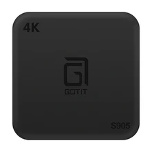 Francês bélgica tv gotit s905 4k smart android caixa de tv árabe tunísia marrocos alemanha caixa de tv só sem canais incluídos