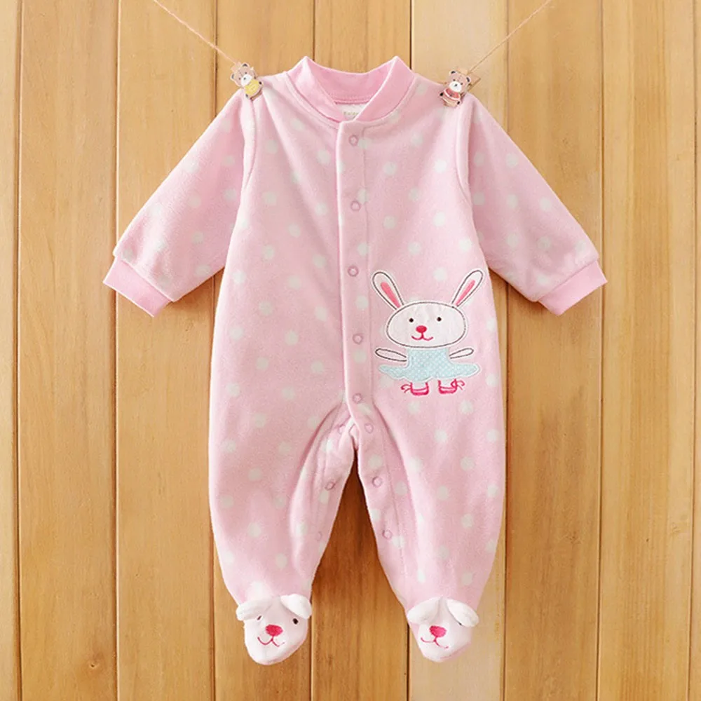 2016-Autumn-Spring-Wave-Point-Baby-Fleece-Pajamas-Rompers-One-Pieces-Long-Sleeve-Jumpsuit-Cute-Animal-Baby-Sleep&Play-Clothes-CL0886 (15)