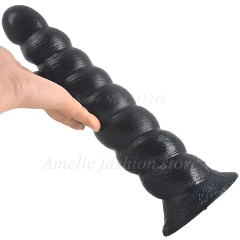 25-4cm-10in-Long-Anal-Dildo-Silicone-Anal-Plug-Big-Anal-Dildo-Butt-Bead-Sex-Toys