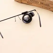 9892A-I часы с высоким увеличением, профессиональное обслуживание, увеличительное стекло, 20 раз х светодиодный, тип износа головы, увеличительное стекло