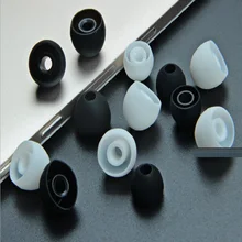 6pcs/3 Pairs L M S In Ear Tips Earbuds Headphone Silicone Eartips/Ear Sleeve/Ear Tips/Earbuds For KZ IE80 Earphone free shipping
