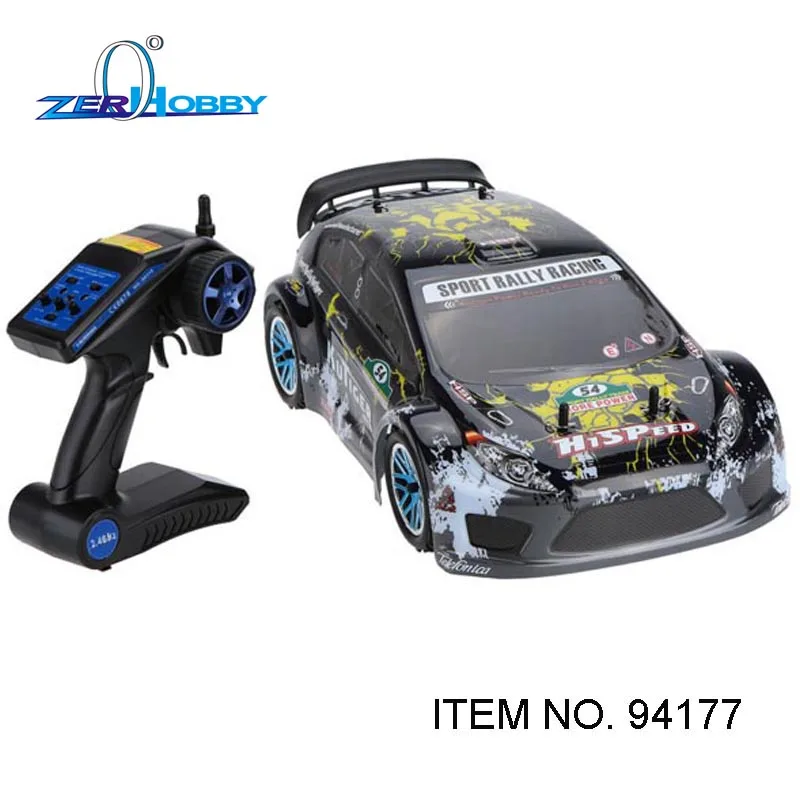 HSP RACING 94177 1/10 SCALE 4WD NITRO POWERED SPORT RALLY RACING RC CAR 18CXP ENGINE GLO STARTER NOT INCLUDED