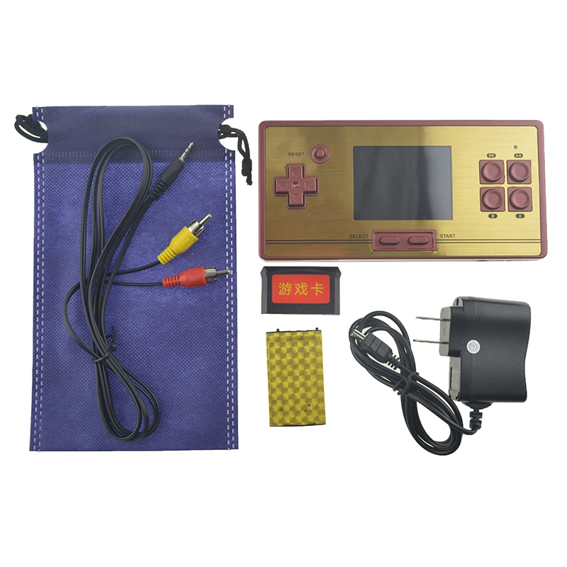 

Video Game Console RS-20 Classic Retro 30 Anniversary Children's Game Handheld 2.1 inch Screen 600 Games TV Game