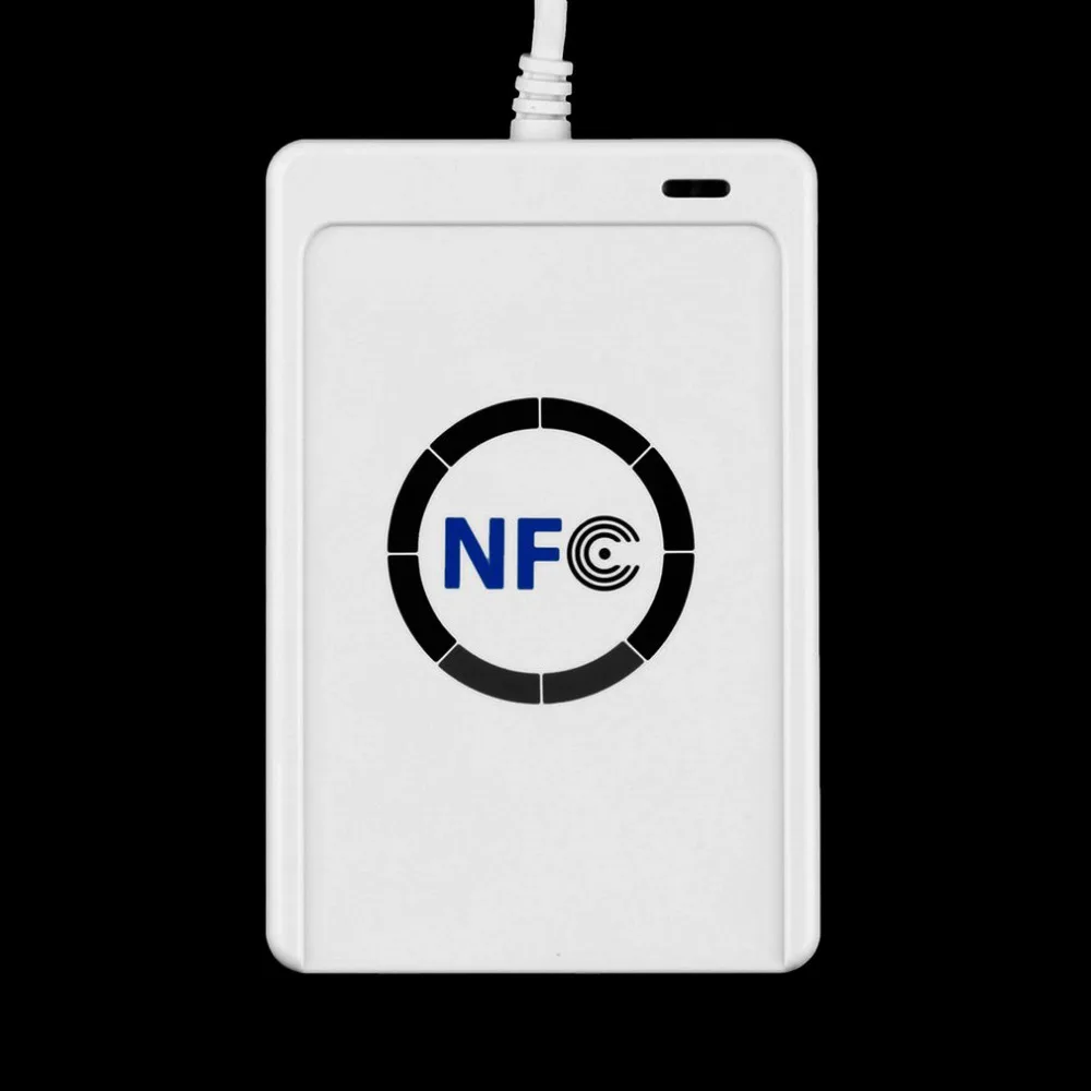 1 компл. Профессиональный USB ACR122U NFC RFID считыватель смарт-карт для всех 4 типов NFC (ISO/IEC18092) теги + 5 шт. M1 карты Лидер продаж