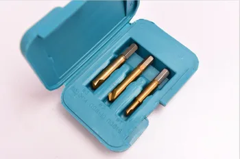

3PCS/SET Titanium Coating HSS Rigid Screw Extractor Easy Out Removal Broken Bolts Screws Drill Bits Woodwork Power Tool