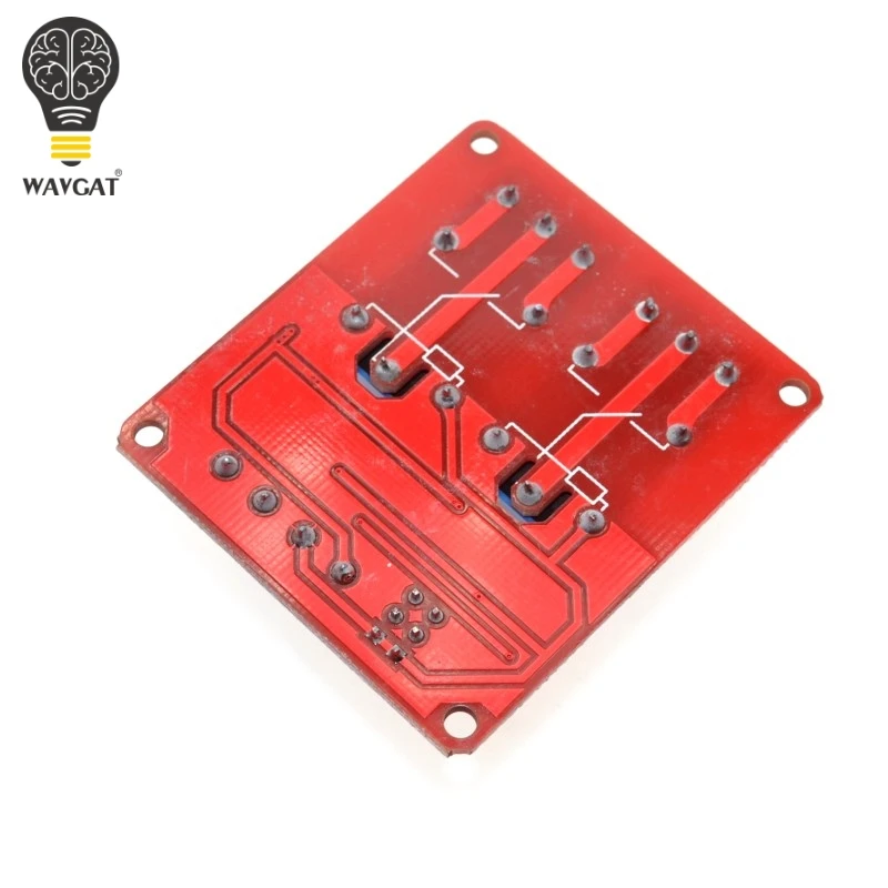 12V 2 канала 4 Автомобильный релейный модуль с Оптрон Поддержка высокой и низкой