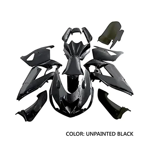 

Motorcycle Unpainted Bodywork Fairing Kit For Kawasaki ZX-14R Ninja ZX14R ZZR1400 2006 - 2011 10 09 08 07 ZX 14R Injection Mold