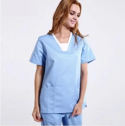 Врач больницы медсестра Повседневная обувь платья Костюмы человек Для женщин Спецодежда медицинская скраб одежда комплект