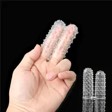 Sex Finger Penis Sleeve Vibrator For Woman Squirt G Spot Vibrator Penis Vagina Clit Stimulate Masturbation