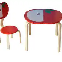 Детские мебельные гарнитуры один стол+ два стула наборы твердой древесины наборы детской мебели детский стул и стол для учебы наборы минималистичный