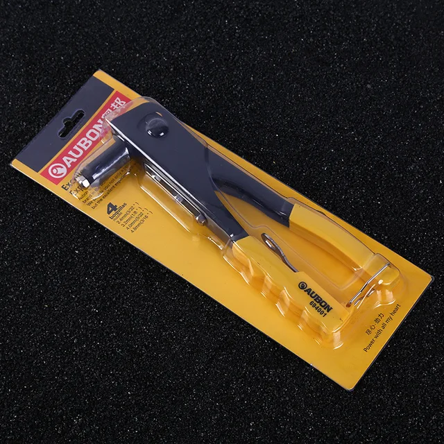 Rivet Tool Riveter Gun Blind Rivets 2.4mm/ 3.2mm/ 4.0mm/ 4.8mm Repair Tools Kit Handheld Tool Set for Metal Woodworking