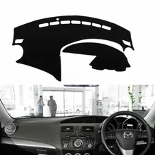 Автомобильный Стайлинг автомобиля чехлы тире коврики козырек от солнца приборной панели крышки kовровое покрытие на заказ для Mazda 3 Mazda3 BL 2009 2010 2011 2012 2013 Rhd