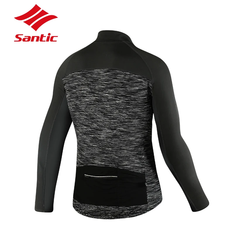 Santic, зимняя мужская велосипедная куртка, велосипедная ветрозащитная ткань, Ciclismo jaqueta feminina, куртка для велоспорта, подходит для 8-24 M6C01070H