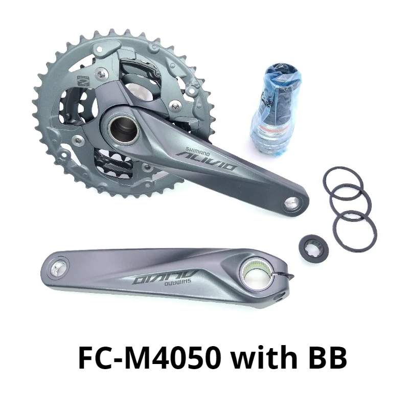 Alivio FC-M4050 T4060 шатун m4050 с нижним кронштейном BB52 для M4000 HollowTech Запчасти для велосипедов - Цвет: 4050 Crank with bb