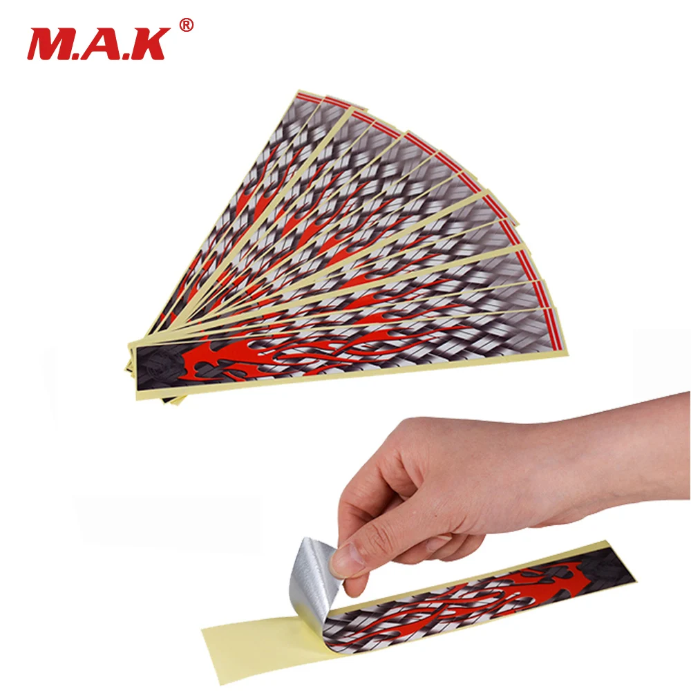 

12/24/48pcs Square Red Arrow Sticker Bow and Arrow Archery Equipments General Sticker is Durable