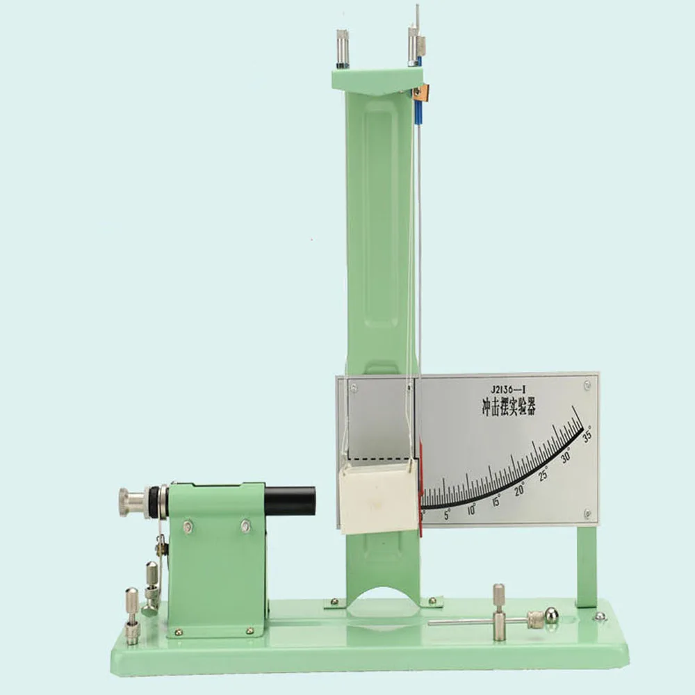Impact Pendulum Experiment Device Momentum Conservation Mechanics
