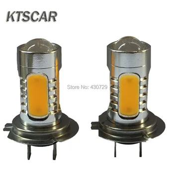 

car light source High Power H7 H11 9006 HB4 9005 HB3 led 7.5W 5 LED Pure White Fog Head Tail Driving Fog Lamps External Lights