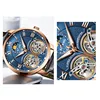 AILANG Double Tourbillon suisse montres Original hommes automatique montre auto-vent hommes mécanique montre-bracelet en cuir affaires ► Photo 3/6