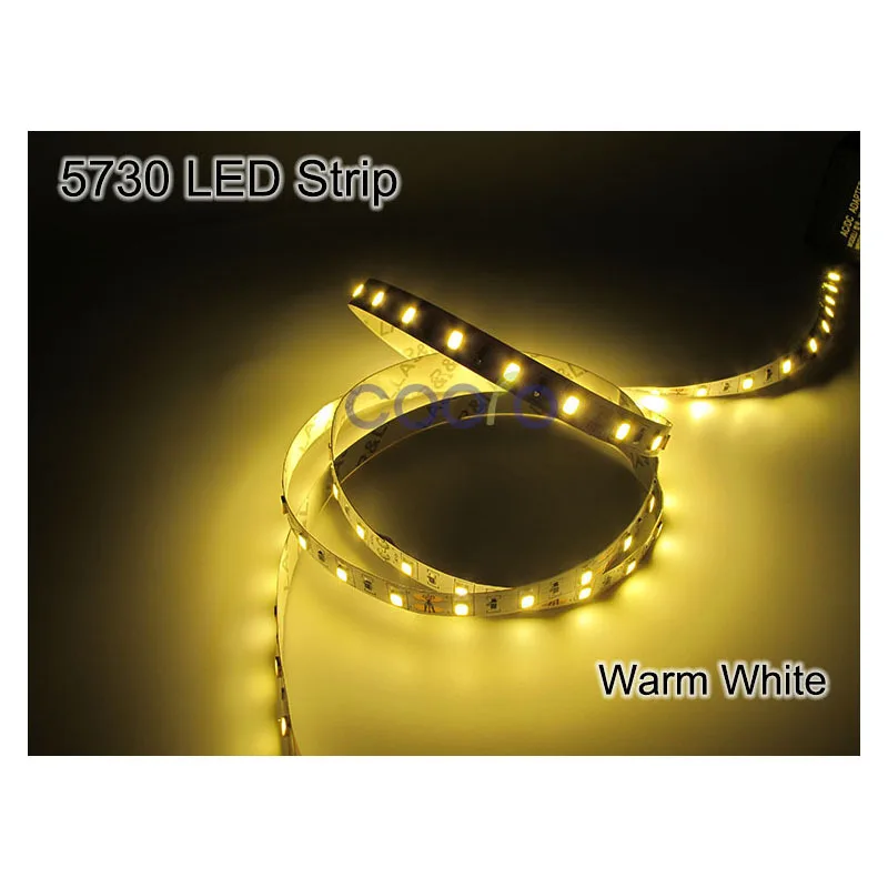Светодиодная лента 5730 SMD 12 в пост. Тока 60 светодиодов/м 5 м/лот не
