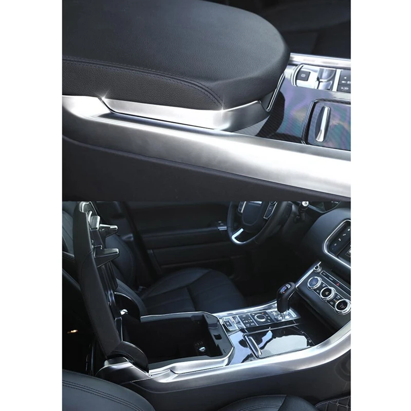 Для Land Rover Range Rover Sport Rr Sport- автомобильный Стайлинг АБС хромированный подлокотник коробка отделка Аксессуары