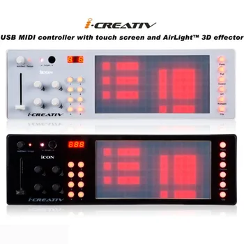 

ICON iCreativ USB MIDI Audio Controller with touch screen and AirLightTM 3D effector controller Piano mode