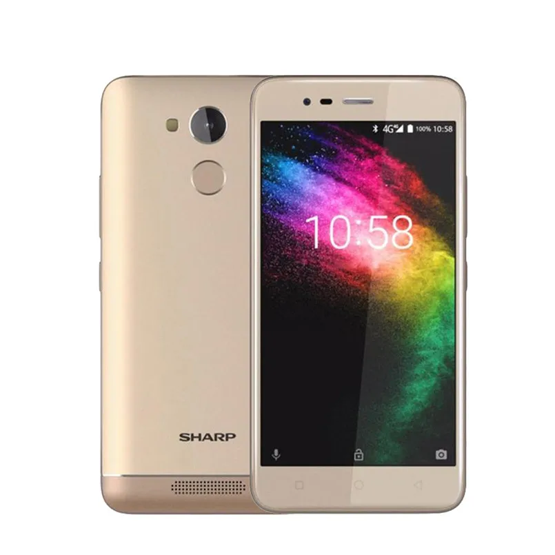 Sharp R1 MT6737 4 ядра мобильный телефон 5 2 дюймов 720x1280px 16:9 смартфон 4000 мАч 3 Гб