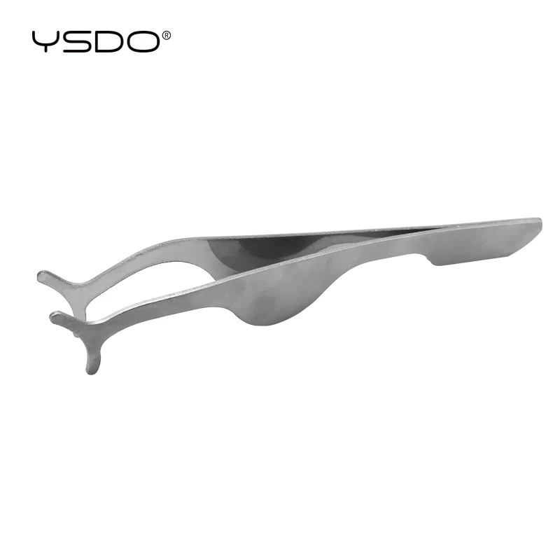 Stainless Steel Eyelash Tweezers for False Lashes Application