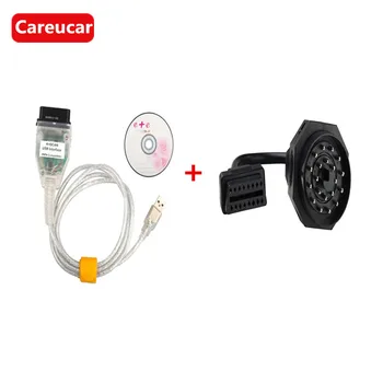 

INPA K+CAN For BMW With FT232RL Chip Full Diagnostic For BMW From 1998 To 2008 Plus For BMW 20pin to obd2 16 Pin Connector